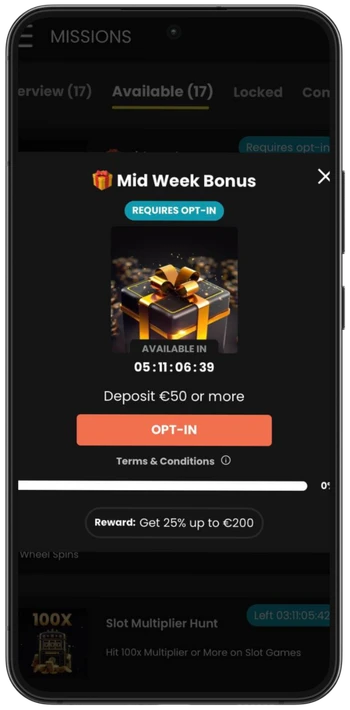 Luckyblock opt-in bonus