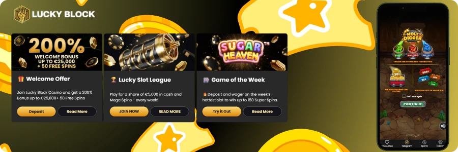 Luckyblock wagering